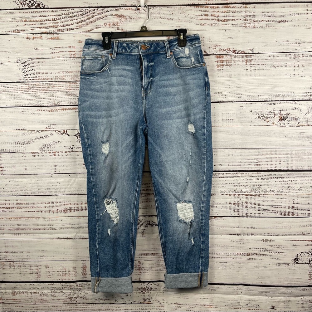 M Jeans by Maurices, size 12 Boyfriend Style Jeans, Good Preowned Condition